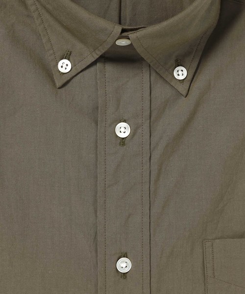 Cricket（クリケット）の「「Cricket」クリケットオリジナル タイプライター生地 ボタンダウンカラーシャツ 日本製（シャツ/ブラウス・メンズ・ホワイト/ダークオリーブ/ネイビー・LARGE/X-LARGE/MEDIUM）」の11枚目の写真