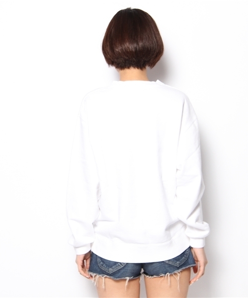 Kastane（カスタネ）の「CALIF長袖スゥェット（スウェット・レディース・オフホワイト/ライトブルー・FREE）」の9枚目の写真