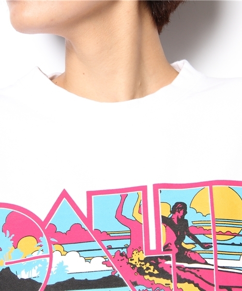 Kastane（カスタネ）の「CALIF長袖スゥェット（スウェット・レディース・オフホワイト/ライトブルー・FREE）」の7枚目の写真