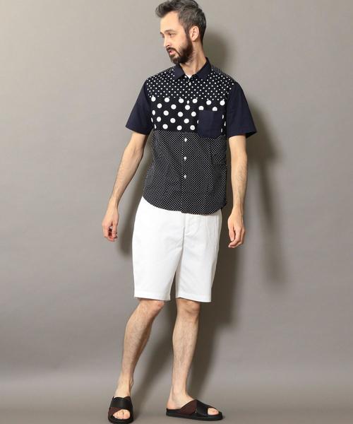 BEAUTY&YOUTH UNITED ARROWS（ビューティーアンドユースユナイテッドアローズ）の「BY ツイル ノープリーツ ショーツ о（その他パンツ・メンズ・オフホワイト/ダークグレー/ベージュ/ネイビー・SMALL/X-LARGE/MEDIUM/LARGE）」の17枚目の写真