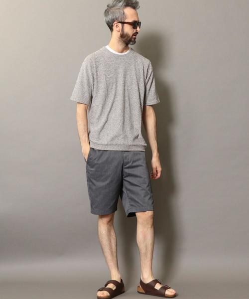 BEAUTY&YOUTH UNITED ARROWS（ビューティーアンドユースユナイテッドアローズ）の「BY ツイル ノープリーツ ショーツ о（その他パンツ・メンズ・オフホワイト/ダークグレー/ベージュ/ネイビー・SMALL/X-LARGE/MEDIUM/LARGE）」の13枚目の写真