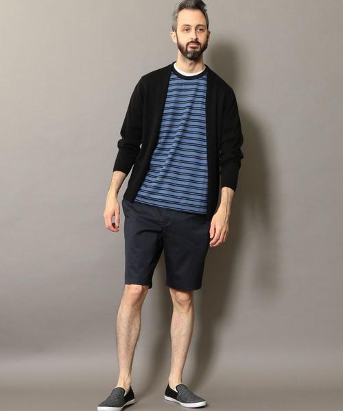 BEAUTY&YOUTH UNITED ARROWS（ビューティーアンドユースユナイテッドアローズ）の「BY ツイル ノープリーツ ショーツ о（その他パンツ・メンズ・オフホワイト/ダークグレー/ベージュ/ネイビー・SMALL/X-LARGE/MEDIUM/LARGE）」の11枚目の写真