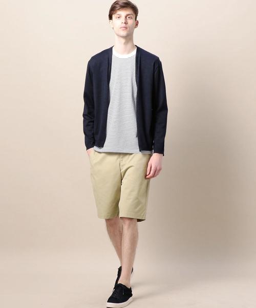 BEAUTY&YOUTH UNITED ARROWS（ビューティーアンドユースユナイテッドアローズ）の「BY ツイル ノープリーツ ショーツ о（その他パンツ・メンズ・オフホワイト/ダークグレー/ベージュ/ネイビー・SMALL/X-LARGE/MEDIUM/LARGE）」の6枚目の写真