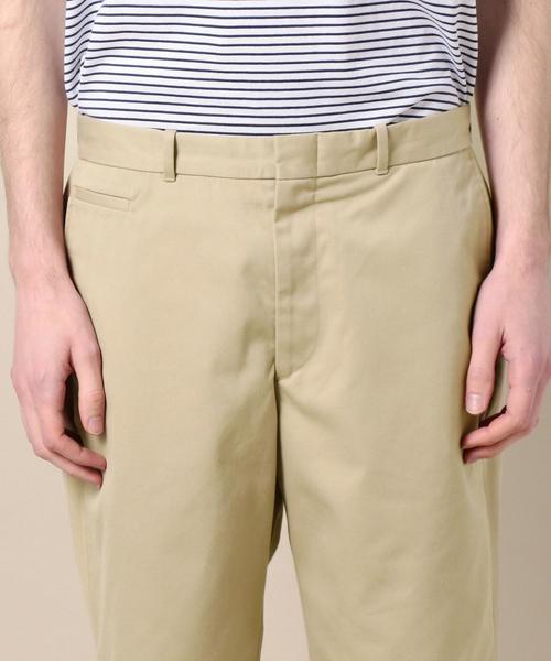 BEAUTY&YOUTH UNITED ARROWS（ビューティーアンドユースユナイテッドアローズ）の「BY ツイル ノープリーツ ショーツ о（その他パンツ・メンズ・オフホワイト/ダークグレー/ベージュ/ネイビー・SMALL/X-LARGE/MEDIUM/LARGE）」の5枚目の写真