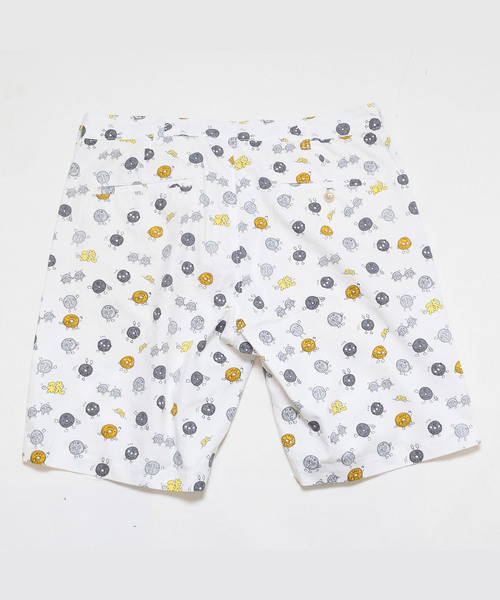 SONTAKU(ソンタク)の「渋谷直角 おつり柄HALF PANTS/ショーツ(その他パンツ・メンズ・ホワイト・MEDIUM/LARGE/SMALL/X-LARGE)」の2枚目の写真