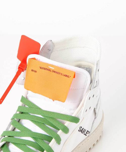 off white（オフホワイト）の「OFF-WHITE “LOW 3.0”スニーカー（スニーカー・メンズ・ホワイト・41/42/43）」の10枚目の写真