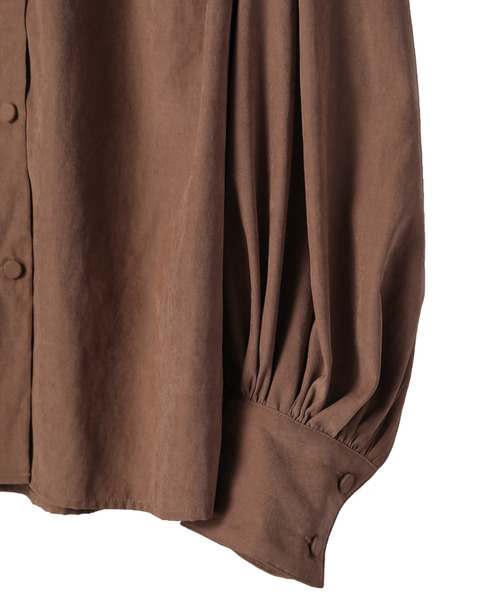 CLANE（クラネ）の「CRASH VINTAGE PUFF BLOUSE（シャツ