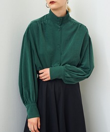 CLANE - 美品 CLANE クラッシュヴィンテージパフブラウス グリーン LOOK BOOK｜CLANE OFFICIAL ONLINE STORE