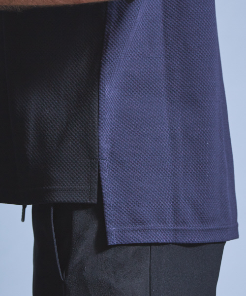 5351 POUR LES HOMMES（ゴーサンゴーイチプールオム）の「バスケットモクロディー7分袖カットソー（Tシャツ/カットソー・メンズ・ホワイト/ブラック・44/46/48）」の7枚目の写真