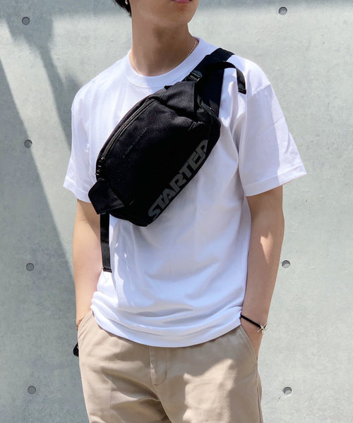 STARTER（スターター）の「【STARTER/スターター】プリント ウエストバッグ（ボディバッグ/ウエストポーチ・メンズ・グレー/ブラック×ホワイト/ブラック系その他・FREE）」の3枚目の写真