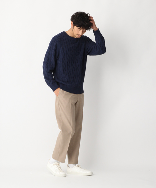 GLOBAL WORK（グローバルワーク）の「スラックスクライミングパンツ/814095（その他パンツ・メンズ・ネイビー/ベージュ/グレー・SMALL/MEDIUM/LARGE）」の14枚目の写真