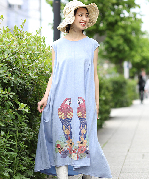 ワンピースリフレクトアニマルワンピース ワンピース チチカカ チチカカ のファッション