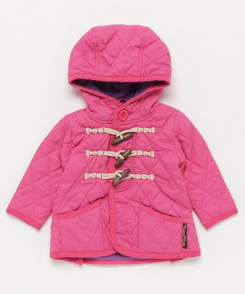 RUGGEDWORKS（ラゲッドワークス）の「ﾀﾞｯﾌﾙｷﾙﾄJKT 無地（ブルゾン・キッズ・ピンク/イエロー/ネイビー・80ｃｍ/90㎝/130cm/140cm/120cm）」の3枚目の写真