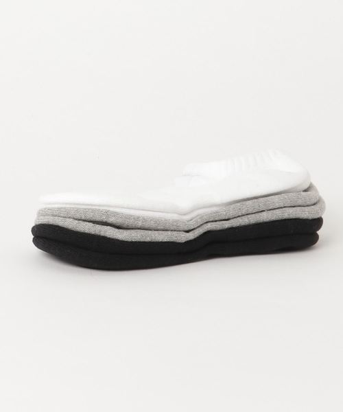 NIKE(ナイキ)の「NIKE/ナイキ 3P エブリデイ クッションノーショウソックス(ソックス/靴下・メンズ・ホワイト/ブラック/マルチ・25-27/23-25/21-23cm/27-29)」の8枚目の写真