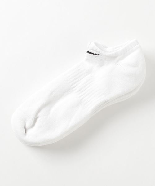 NIKE(ナイキ)の「NIKE/ナイキ 3P エブリデイ クッションノーショウソックス(ソックス/靴下・メンズ・ホワイト/ブラック/マルチ・25-27/23-25/21-23cm/27-29)」の6枚目の写真