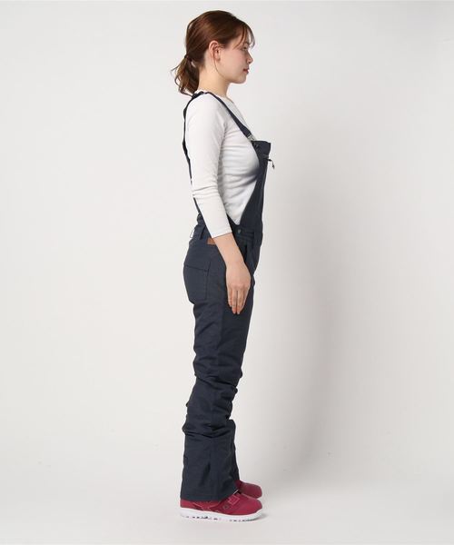 ROXY（ロキシー）の「NON STOP BIB PANT（サロペット/オーバーオール・レディース・ブラック/オレンジ・SMALL/MEDIUM）」の4枚目の写真
