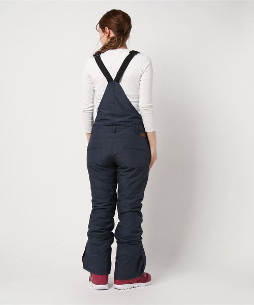 ROXY（ロキシー）の「NON STOP BIB PANT（サロペット/オーバーオール・レディース・ブラック/オレンジ・SMALL/MEDIUM）」の3枚目の写真