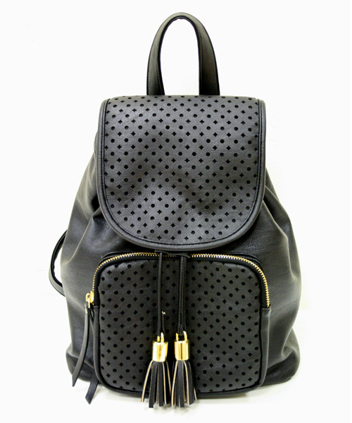 one after another NICE CLAUP（ワンアフターアナザーナイスクラップ）の「【ナイスクラップ】かわいいリュック（バックパック/リュック・レディース・アイボリー/ブラック/ブルー・FREE）」の5枚目の写真