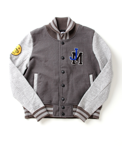 Ray BEAMS（レイビームス）の「JACKSON MATISSE×Ray BEAMS / 別注 Studium Jacket（ブルゾン・レディース・グレー/ネイビー・ONE SIZE）」の2枚目の写真