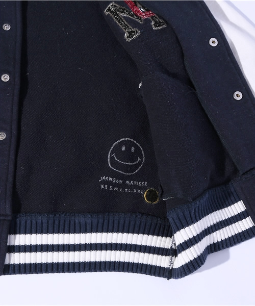 Ray BEAMS（レイビームス）の「JACKSON MATISSE×Ray BEAMS / 別注 Studium Jacket（ブルゾン・レディース・グレー/ネイビー・ONE SIZE）」の11枚目の写真