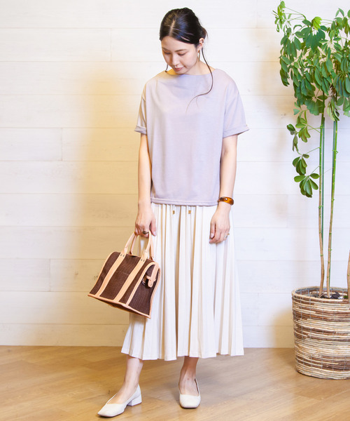 B.I.D.(ビーアイディー)の「BID / Accordion Color Pants(その他パンツ・レディース・カーキ/ベージュ/アイボリー/グレー/ブラック/マスタード・FREE)」の15枚目の写真