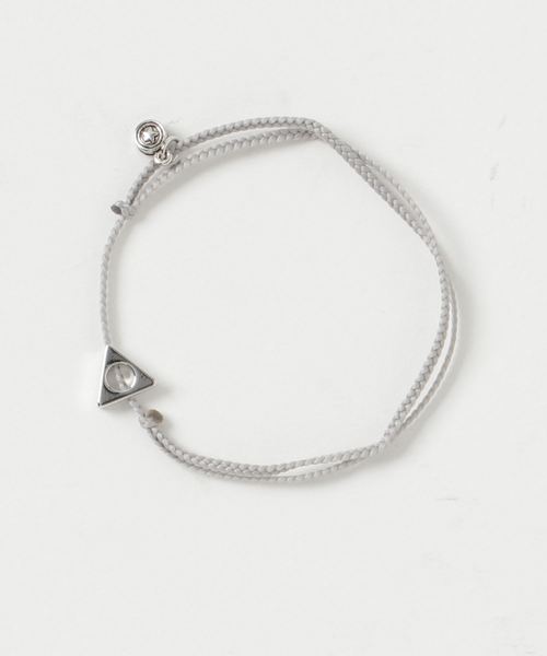 TopIsm（トップイズム）の「トライアングルデザインアンクレット（アンクレット・メンズ・ホワイト/ブラック/グレー/レッド/グリーン・F）」の3枚目の写真