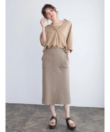 Editt by YECCA VECCA | リブタイトスカート(スカート)