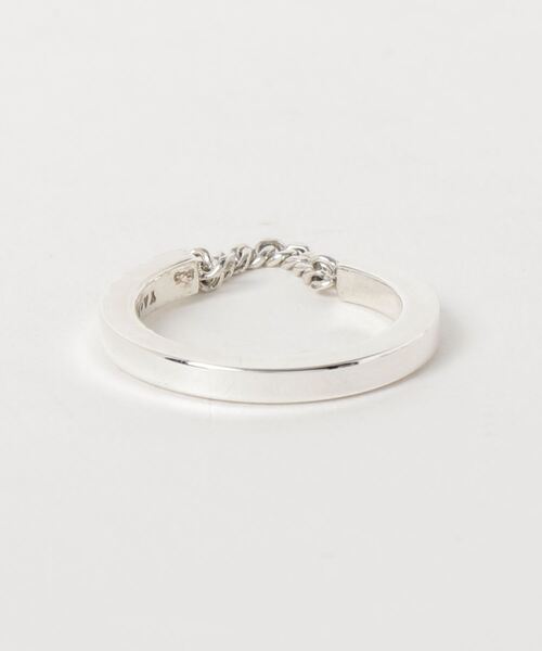 YArKA（ヤーカ）の「【YArKA/ヤーカ】silver925 chain bridge ring[haci] /チェーンリング シルバー925（リング・レディース・シルバー/その他11・#13/#11/#9/#17/#15/#19）」の3枚目の写真