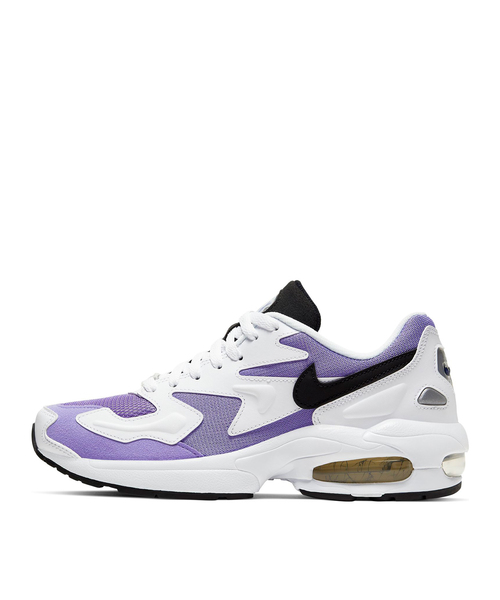 NIKE(ナイキ)の「NIKE / "W NIKE AIR MAX2 LIGHT" スニーカー(スニーカー・レディース・ラベンダー/ブラック・25/24/23)」の2枚目の写真