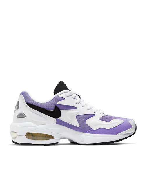 NIKE(ナイキ)の「NIKE / "W NIKE AIR MAX2 LIGHT" スニーカー(スニーカー・レディース・ラベンダー/ブラック・25/24/23)」の7枚目の写真