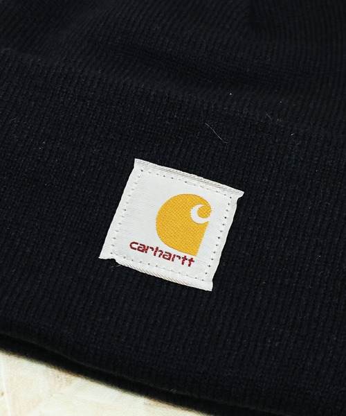 Carhartt（カーハート）の「【 Carhartt / カーハート 】 # アクリルワッチ M Acrylic Watch Hat A18 帽子 ビーニー（ニットキャップ/ビーニー・メンズ・ライム/ネイビー/オレンジ/ブラック/ホワイト/チャコールグレー/ダークブラウン/ブラウン/ブルー系その他/ブラウン系その他/ヘザーグレー/ブラック×ホワイト・FREE）」の15枚目の写真
