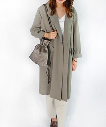 minia | 細プリーツミニ巾着バッグ＜ ハンドバッグ･ミニショルダー ＞　[ minia ]　≪2019AW新作≫(ハンドバッグ)