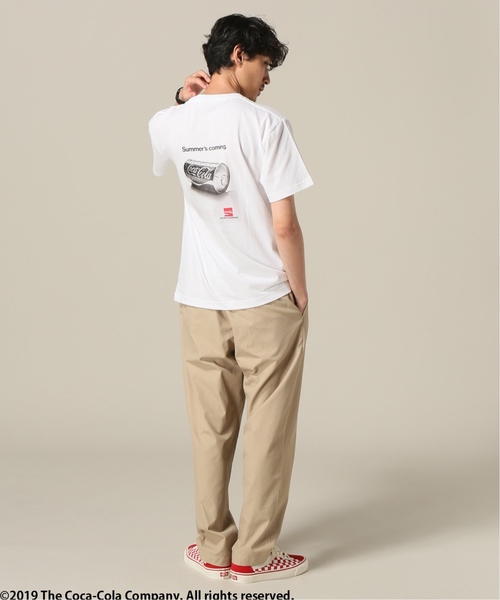 417 EDIFICE(フォーワンセブンエディフィス)の「COCA-COLA / BACK PRINT PHOTO T-SH(Tシャツ/カットソー・メンズ・ホワイト/ブラック・SMALL/MEDIUM/LARGE/X-LARGE)」の19枚目の写真