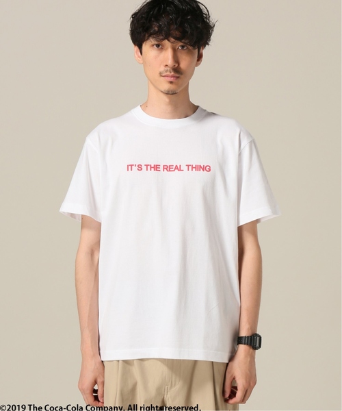417 EDIFICE(フォーワンセブンエディフィス)の「COCA-COLA / BACK PRINT PHOTO T-SH(Tシャツ/カットソー・メンズ・ホワイト/ブラック・SMALL/MEDIUM/LARGE/X-LARGE)」の20枚目の写真