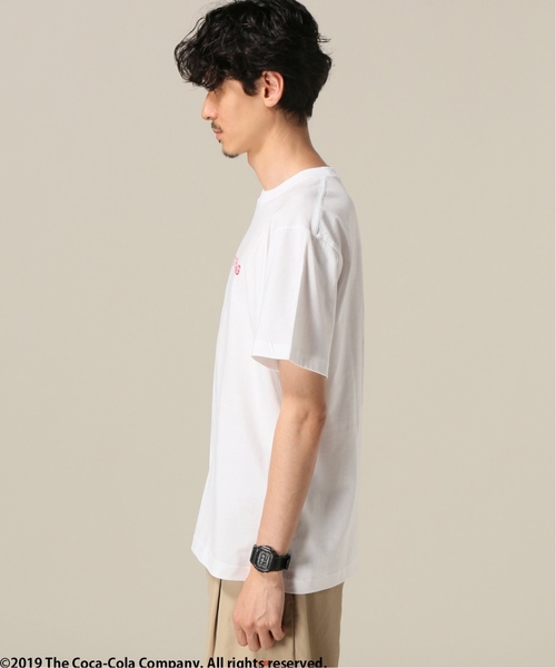 417 EDIFICE(フォーワンセブンエディフィス)の「COCA-COLA / BACK PRINT PHOTO T-SH(Tシャツ/カットソー・メンズ・ホワイト/ブラック・SMALL/MEDIUM/LARGE/X-LARGE)」の21枚目の写真
