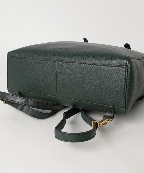 FOSSIL（フォッシル）の「CAMILLA　BACKPACK　ZB7834（バックパック/リュック・レディース・ダークグリーン・FREE）」の11枚目の写真