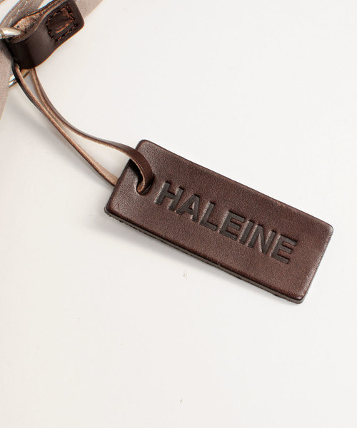 HALEINE（アレンヌ）の「[HALEINE]イタリア牛革レザーショルダーバッグ（バックパック/リュック・レディース・ライトグレー/ピンク/ブルー/キャメル/グレイッシュベージュ・FREE）」の20枚目の写真