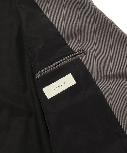 Jieda(ジエダ)の「<JieDa> TAILORED JKT/ジャケット(テーラードジャケット・メンズ・ダークグレー/イエロー・2/1)」の4枚目の写真