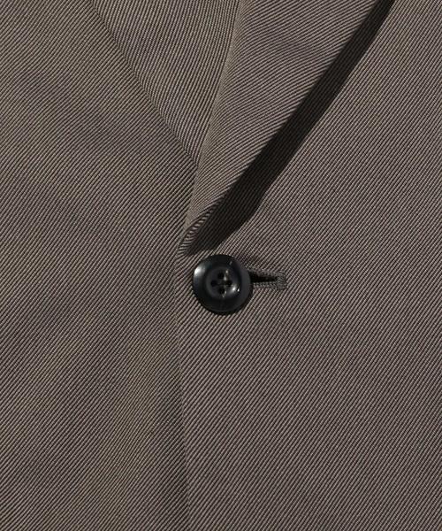 Jieda(ジエダ)の「<JieDa> TAILORED JKT/ジャケット(テーラードジャケット・メンズ・ダークグレー/イエロー・2/1)」の5枚目の写真