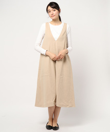 KOBE LETTUCE | 深V前後2Wayジャンスカ(ジャンパースカート)