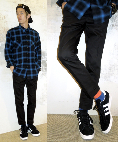 WHO'S WHO gallery(フーズフーギャラリー)の「【期間限定セール】【STICKIES】COOL MAX(スラックス・メンズ・ネイビー/ベージュ/ブラック/グレー・LARGE/SMALL/MEDIUM/LL)」の2枚目の写真