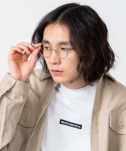 WEGO（ウィゴー）の「WEGO/メタルラウンドタイプ（メガネ・メンズ・シルバー/ゴールド・FREE）」の5枚目の写真