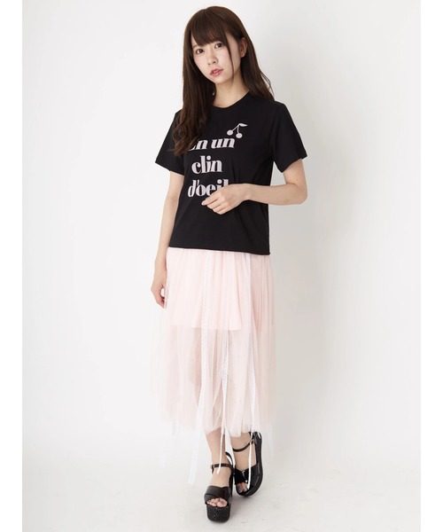 セール ドロップレースチュールスカート スカート Ank Rouge アンクルージュ のファッション通販 Zozotown