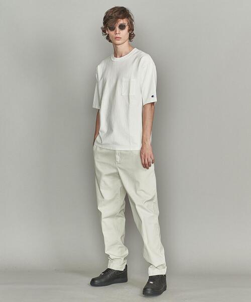 Champion（チャンピオン）の「【別注】 ＜CHAMPION(チャンピオン）＞ 1POCKET TEE/Tシャツ（Tシャツ/カットソー・メンズ・ライトブルー/ライム/ホワイト/シャーベット・XL/L/S/M）」の5枚目の写真