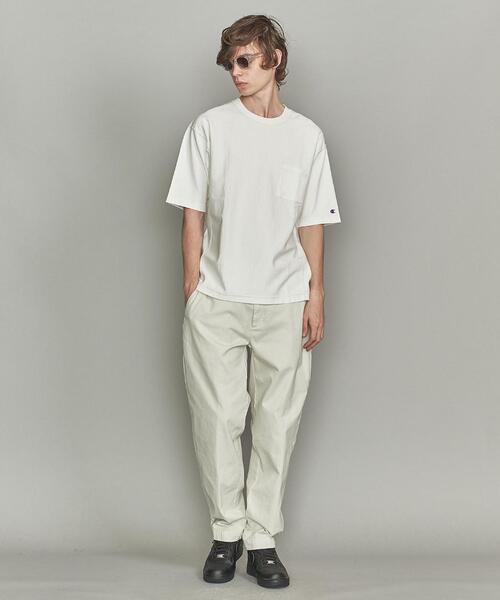 Champion（チャンピオン）の「【別注】 ＜CHAMPION(チャンピオン）＞ 1POCKET TEE/Tシャツ（Tシャツ/カットソー・メンズ・ライトブルー/ライム/ホワイト/シャーベット・XL/L/S/M）」の12枚目の写真