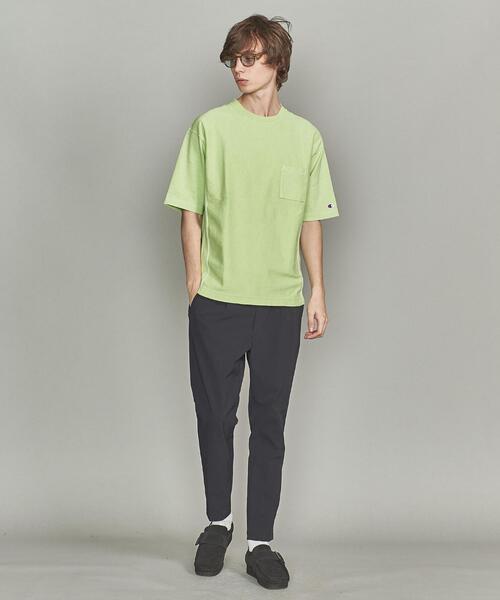 Champion（チャンピオン）の「【別注】 ＜CHAMPION(チャンピオン）＞ 1POCKET TEE/Tシャツ（Tシャツ/カットソー・メンズ・ライトブルー/ライム/ホワイト/シャーベット・XL/L/S/M）」の20枚目の写真