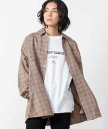 WEGO | WEGO/TRクラシックチェックビッグシルエットシャツ(シャツ/ブラウス)