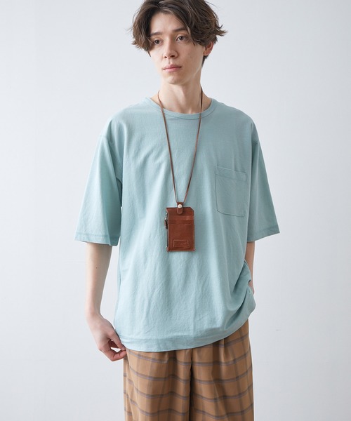 JUNRED（ジュンレッド）の「レザーネックウォレット（コインケース・メンズ・ブラック/ダークブラウン・FREE）」の8枚目の写真