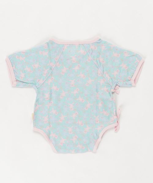 fafa（フェフェ）の「SHORTCAKE | マシュマロガーゼ(R)ボディ（ロンパース・キッズ・ミント/ラベンダー/その他1・80ｃｍ/70cm）」の4枚目の写真