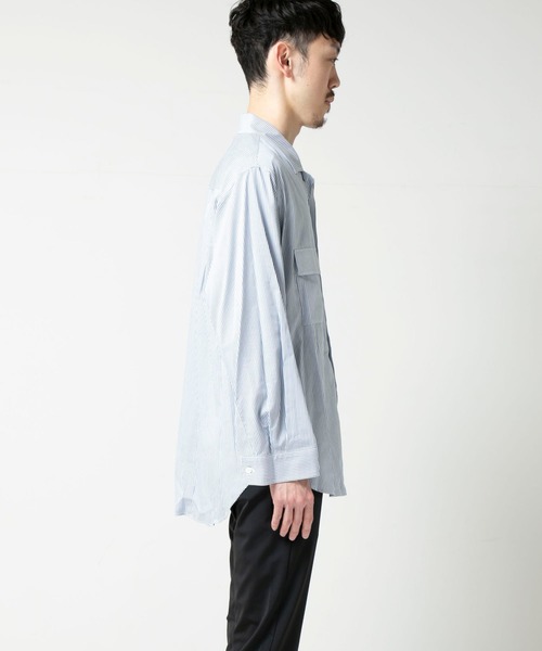 THEE（シー）の「【THEE】アンビバレント / DR-SH-04-A（シャツ/ブラウス・メンズ・サックスブルー・1/2）」の8枚目の写真